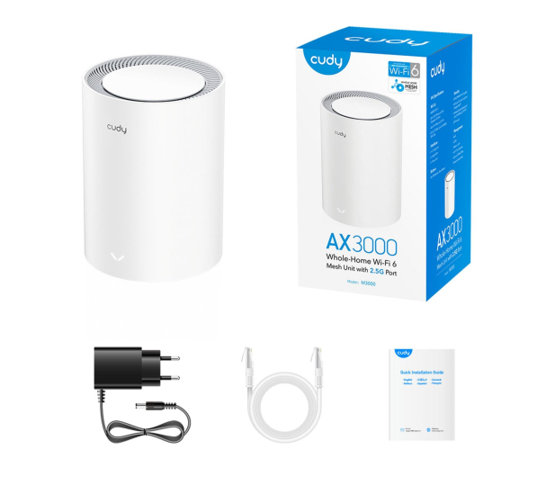CUDY M3000 (3000Mb/s a/b/g/n/ac/ax) 1-Pack - 1366861 - zdjęcie 5